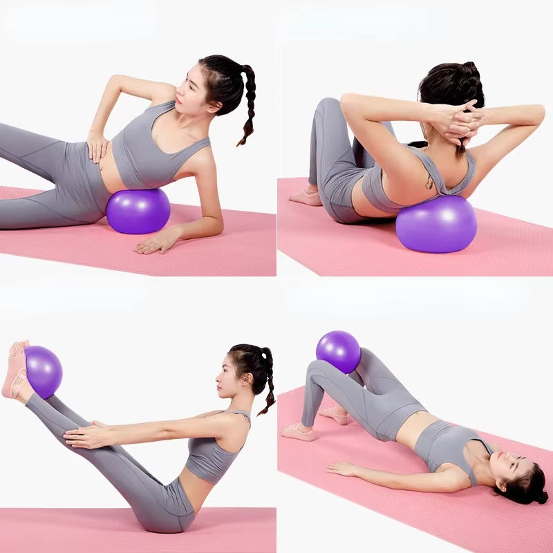 25cm Yoga Ball - Ultimate Fitness & Pilates Balance Trainer for Core Strength and Indoor Workouts