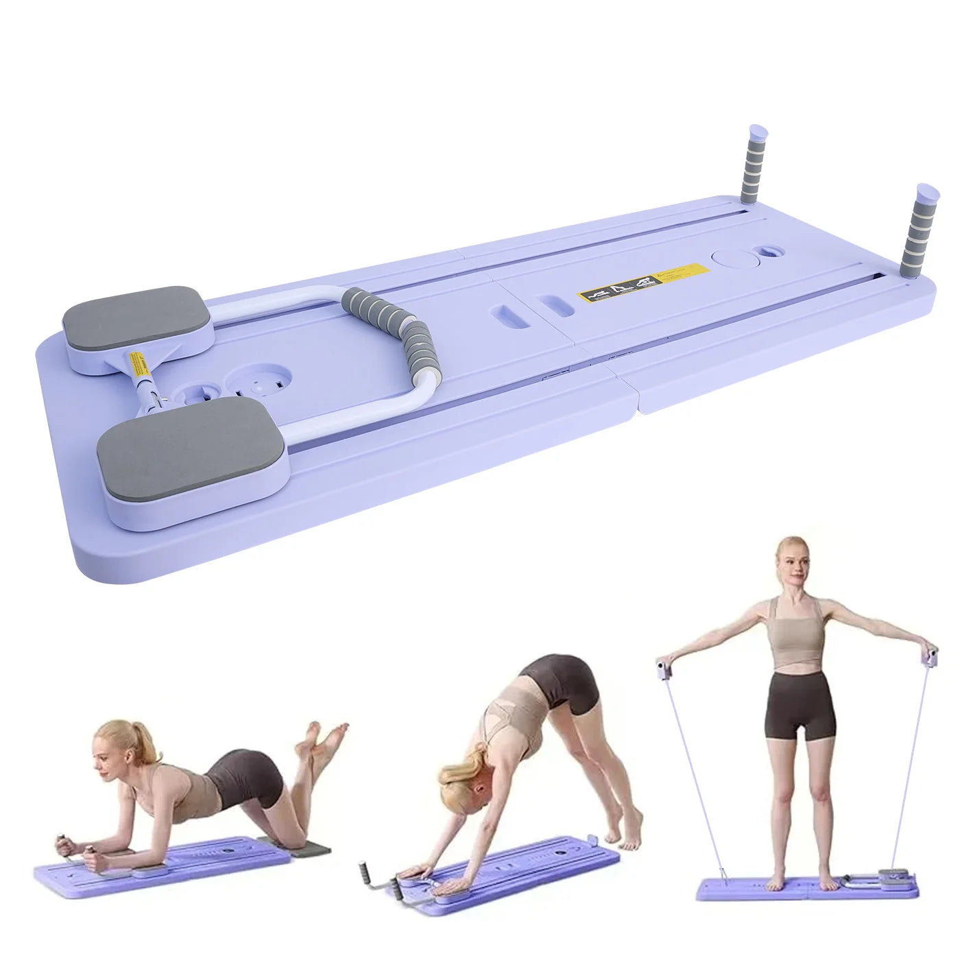 Foldable Multifunctional Pilates Board – Ab Core & Full-Body Strength Trainer